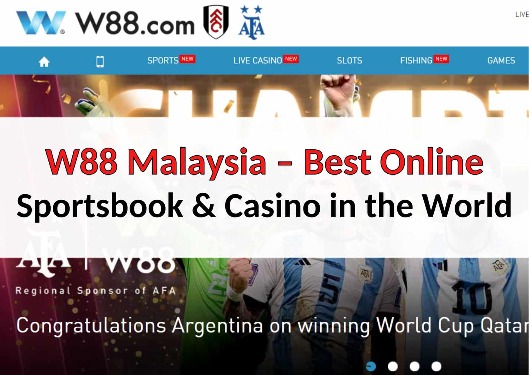 W88 The Online Betting Platform Every Asian Gambler Trusts